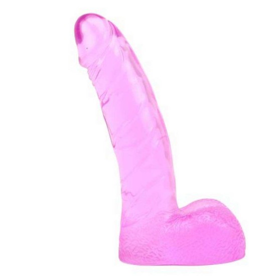 Μικρό Ρεαλιστικό Πέος - Hi Basic Ding Dong Pink 13cm Sex Toys 
